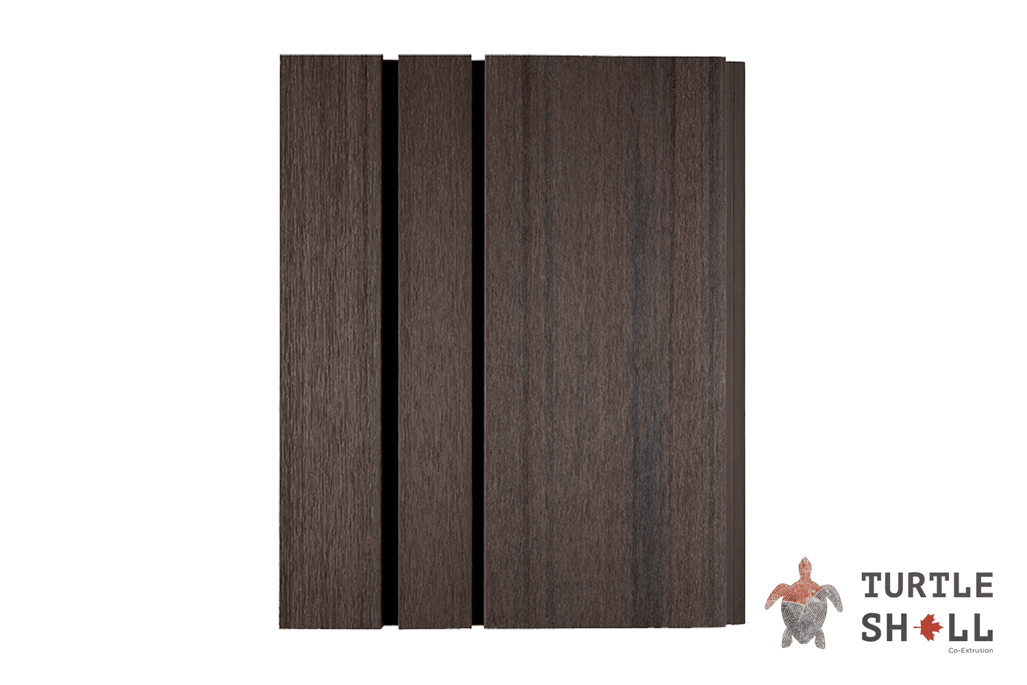 Фасадная (стеновая) реечная панель из дпк Mono Lines, Texas Hickory Co-Extrusion
