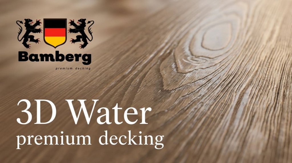3D Water — плавный гладкий и успокаивающий древесный рисунок