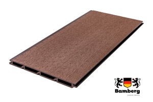 Заборная доска из ДПК Bamberg Nordic, Brazilian Walnut