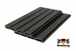 Заборная доска из ДПК Bamberg Nordic, Ceylon Ebony