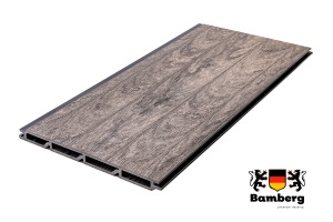 Заборная доска из ДПК Bamberg Nordic, English Barnwood